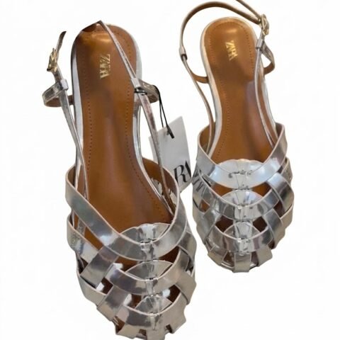 Sandale Tressée Plat Chic - ZARA