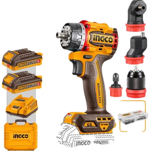 Perceuse multi-embouts INGCO 20V CDLI206686