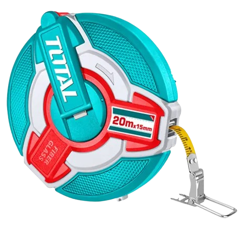 Décamètre Ruban Fibre de Verre 20m TOTAL TMTF18206