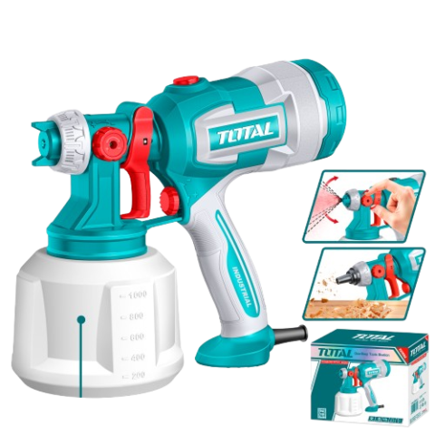 Pistolet à Peinture Électrique 530W 1000ml - TOTAL TT4506