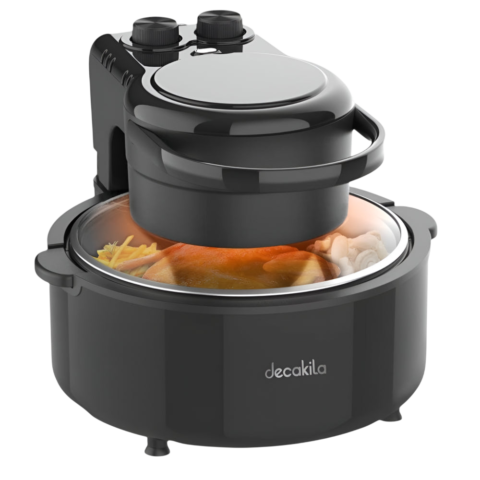 Friteuse à air transparente Decakila 5,0 L 1200 W KEEC045B