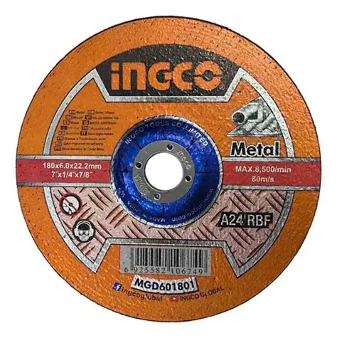 Disque à Meuler le Métal INGCO (180 mm)