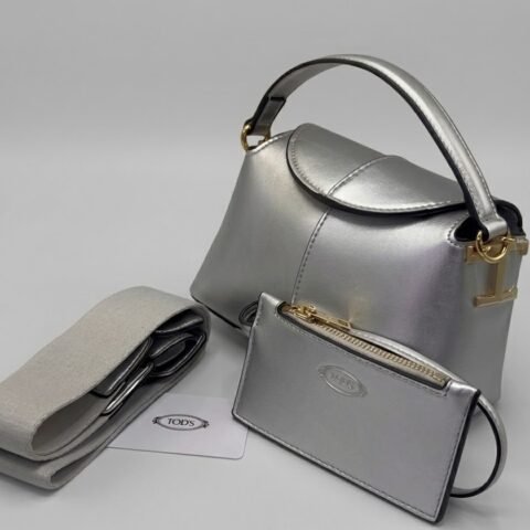 Sac à main Tod's avec pochette assortie et bandoulière 30Cm