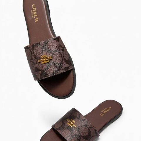 Mules Plates pour Femme - Collection Signature Coach