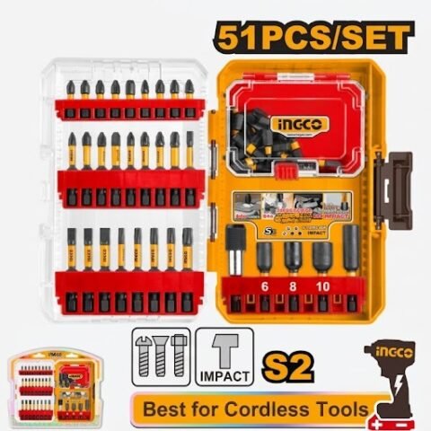 Coffret d'embouts de vissage 51 pièces - INGCO