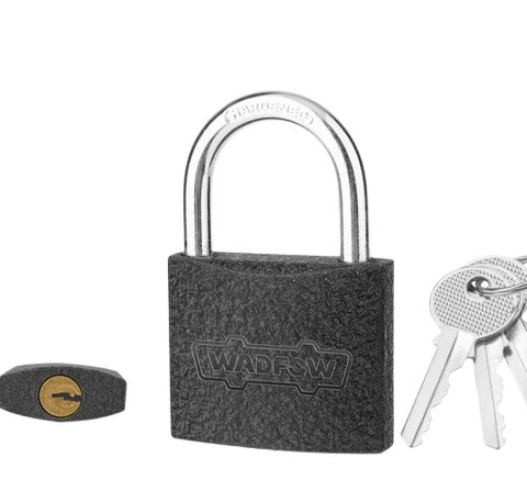 Cadenas carré de sécurité de 75 mm en fer