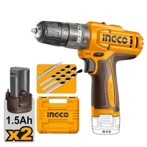Perceuse-visseuse à percussion sans fil 12V Gamme S12 / Li-Ion CIDLI12206