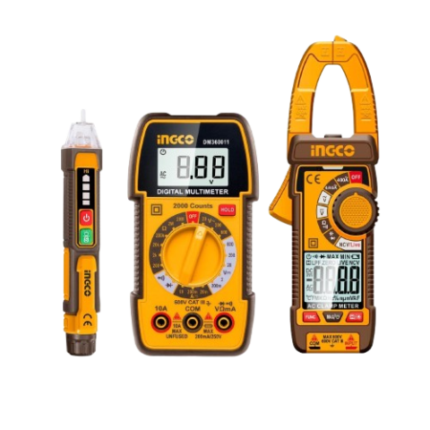 Multimètre, Pince Ampèremétrique & Détecteur – INGCO DM3069