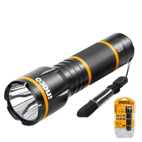 Lampe Torche LED 3W Aluminium TOTAL HFL013AAA1