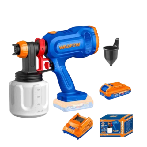Pistolet à Peinture Sans Fil 20V WADFOW WSU30664 - 800ml